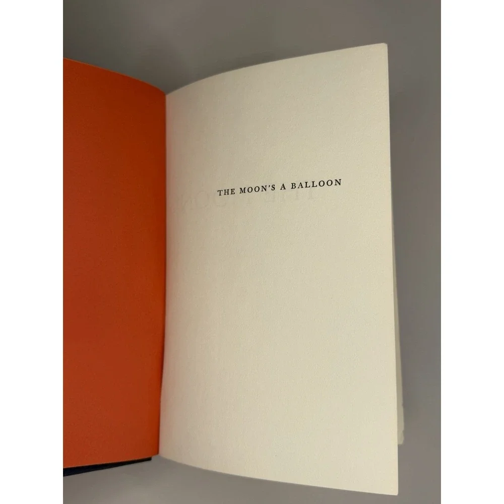 The Moon's a Balloon David Niven 1972 Putnam Hardcover Vintage